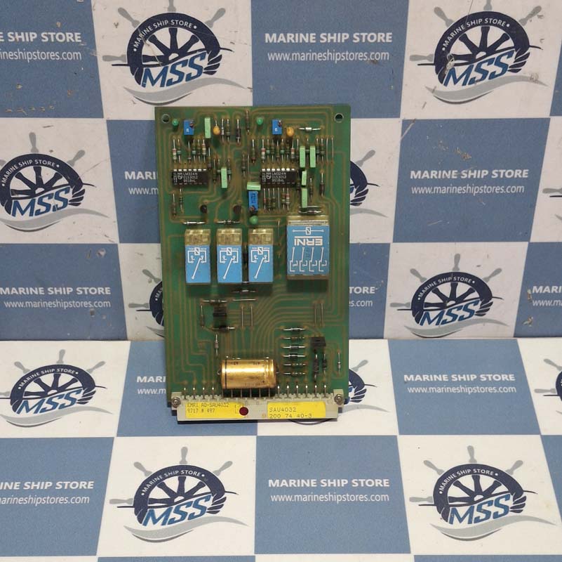 EMRI 830815.1 AD-SAU4032 SAFETY CARD