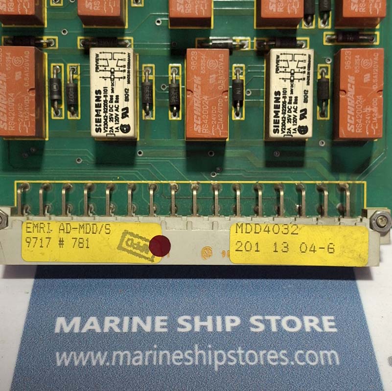 EMRI AD-MOD-S MAN. DISTRIBUTION CARD