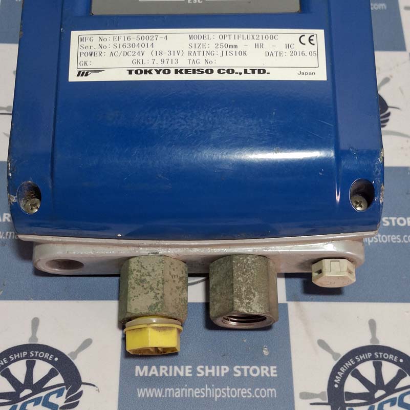 KROHNE OPTIFLUX 2100 C EF16-50027-4 ELECTROMAGNETIC FLOW METER
