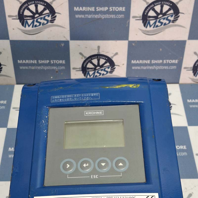 KROHNE OPTIFLUX 2100 C EF16-50027-4 ELECTROMAGNETIC FLOW METER