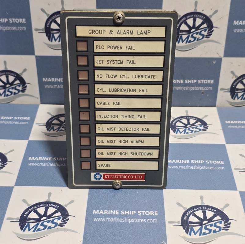 KT ELECTRIC GROUP & ALARM LAMP PANEL-1 KT ELECTRIC GROUP & ALARM LAMP PANEL