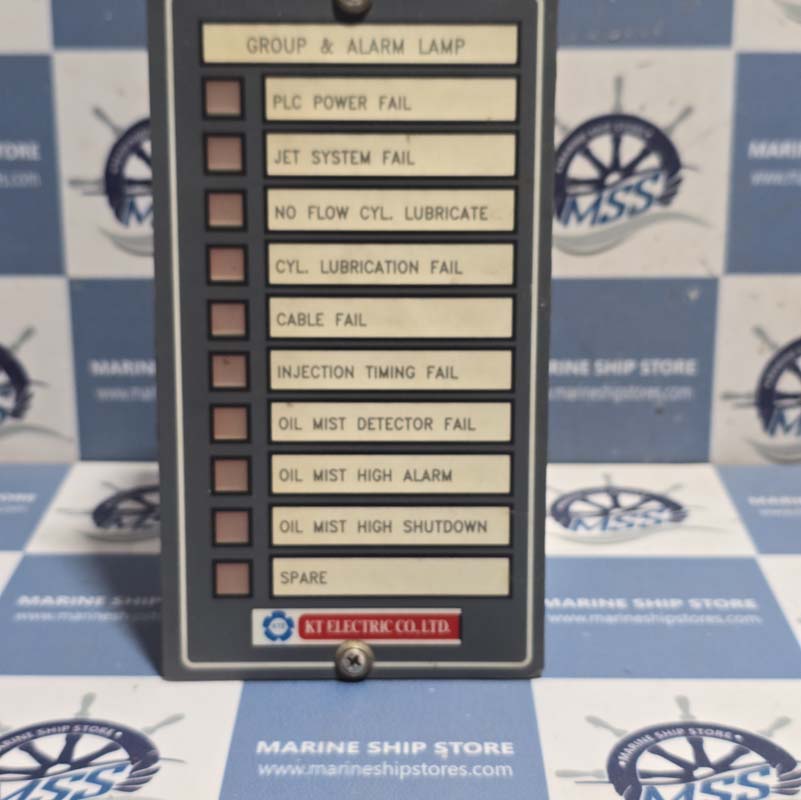 KT ELECTRIC GROUP & ALARM LAMP PANEL-2 KT ELECTRIC GROUP & ALARM LAMP PANEL