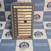 KT ELECTRIC SHUTDOWN & ALARM LAMP PANEL