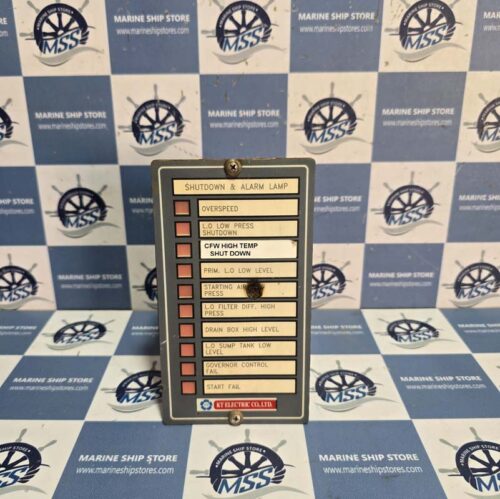 KT ELECTRIC SHUTDOWN & ALARM LAMP PANEL