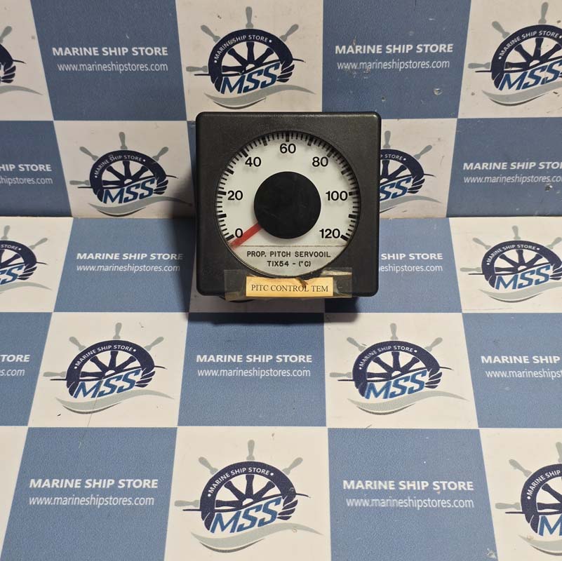 MAN B&W 0-120 PROP. PITCH SERVOOIL TIX54-C METER