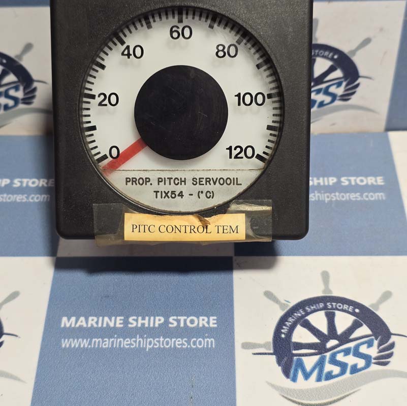 MAN B&W 0-120 PROP. PITCH SERVOOIL TIX54-C METER