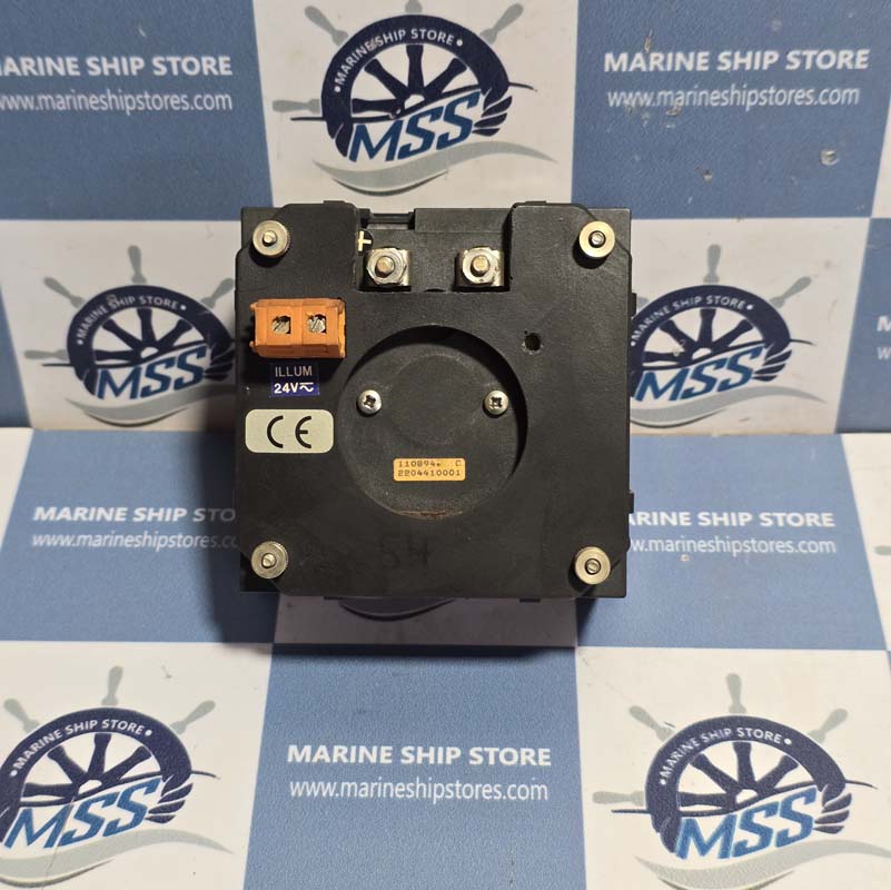 MAN B&W 0-120 PROP. PITCH SERVOOIL TIX54-C METER