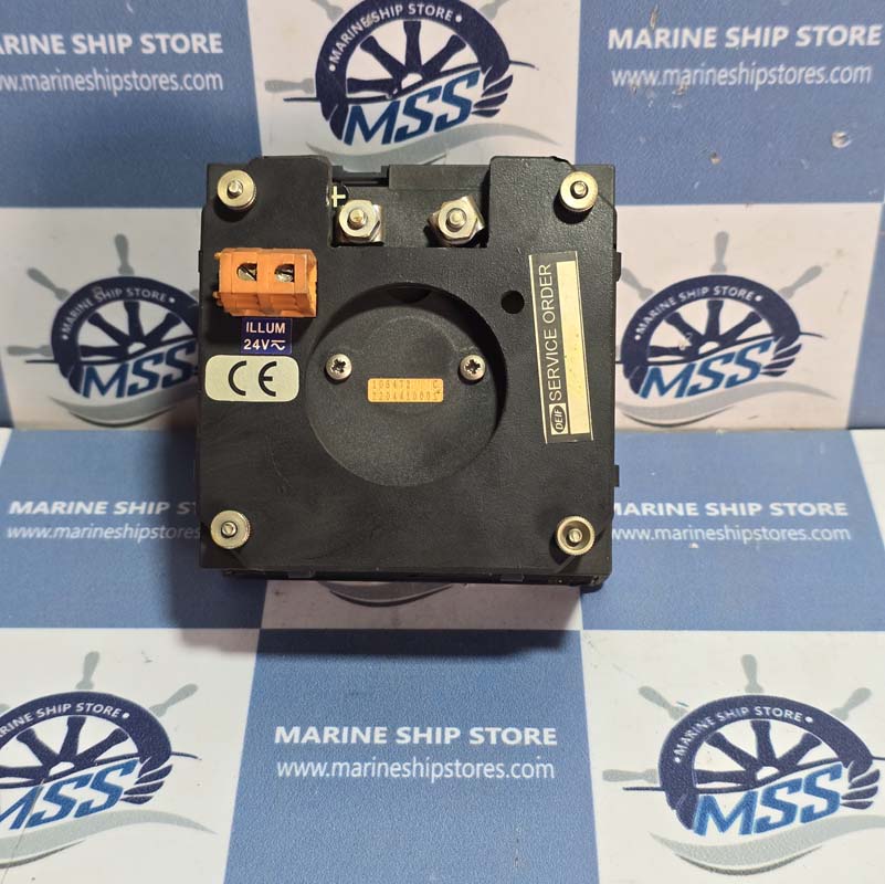 MAN B&W 0-4 ENGINE LUB. OIL PRESSURE BAR METER-4 MAN B&W 0-4 ENGINE LUB. OIL PRESSURE BAR METER