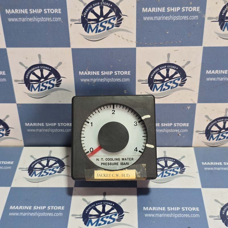 MAN B&W 0-4 H.T. COOLING WATER PRESSURE BAR METER