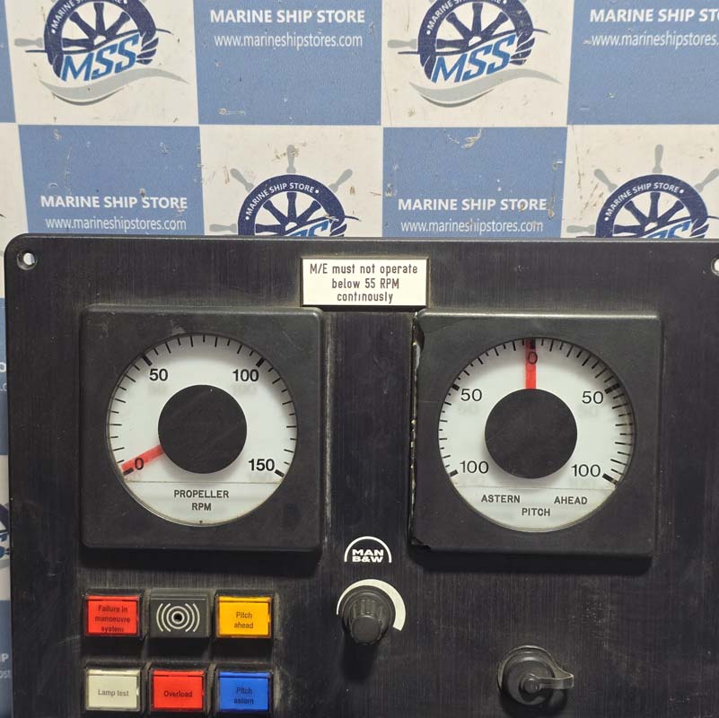 MAN B&W 2505175 PROPELLER RPM ASTERN PITCH AHEAD CONTROL LEVER CONTROL PANEL-2 MAN B&W 2505175 PROPELLER RPM ASTERN PITCH AHEAD CONTROL LEVER CONTROL PANEL