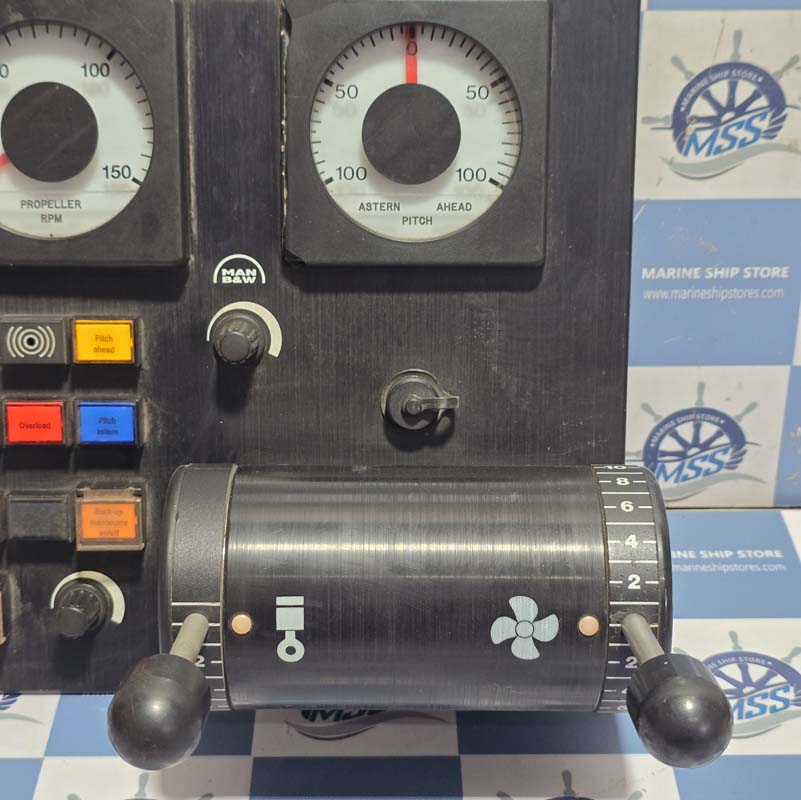MAN B&W 2505175 PROPELLER RPM ASTERN PITCH AHEAD CONTROL LEVER CONTROL PANEL-4 MAN B&W 2505175 PROPELLER RPM ASTERN PITCH AHEAD CONTROL LEVER CONTROL PANEL