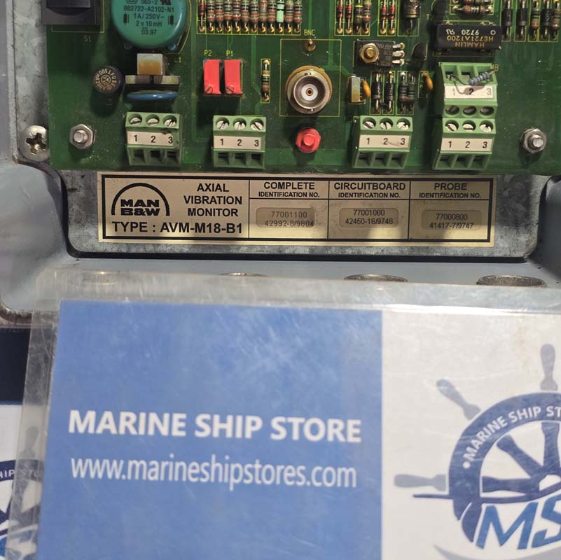 MAN B&W AVM-M18-B1 AXIAL VIBRATION MONITOR