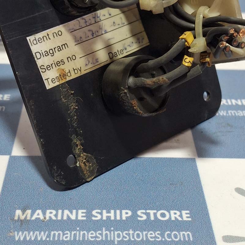 MAN B&W ENGINE LOAD LIMIT CONTROL PANEL