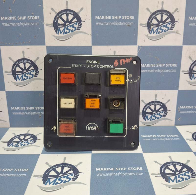 MAN B&W ENGINE START STOP CONTROL PANEL