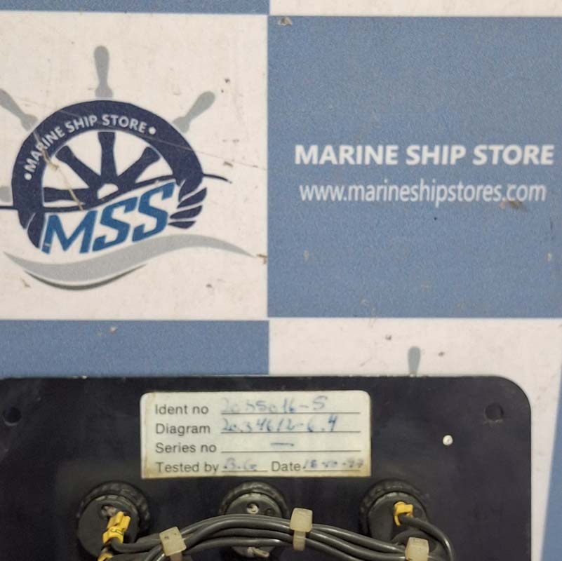 MAN B&W MAIN ENGINE MODE INDICATIONS PANEL