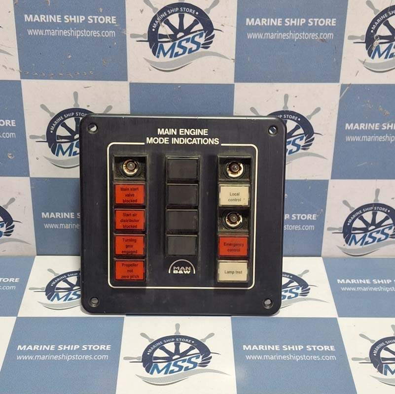 MAN B&W MAIN ENGINE MODE INDICATIONS PANEL