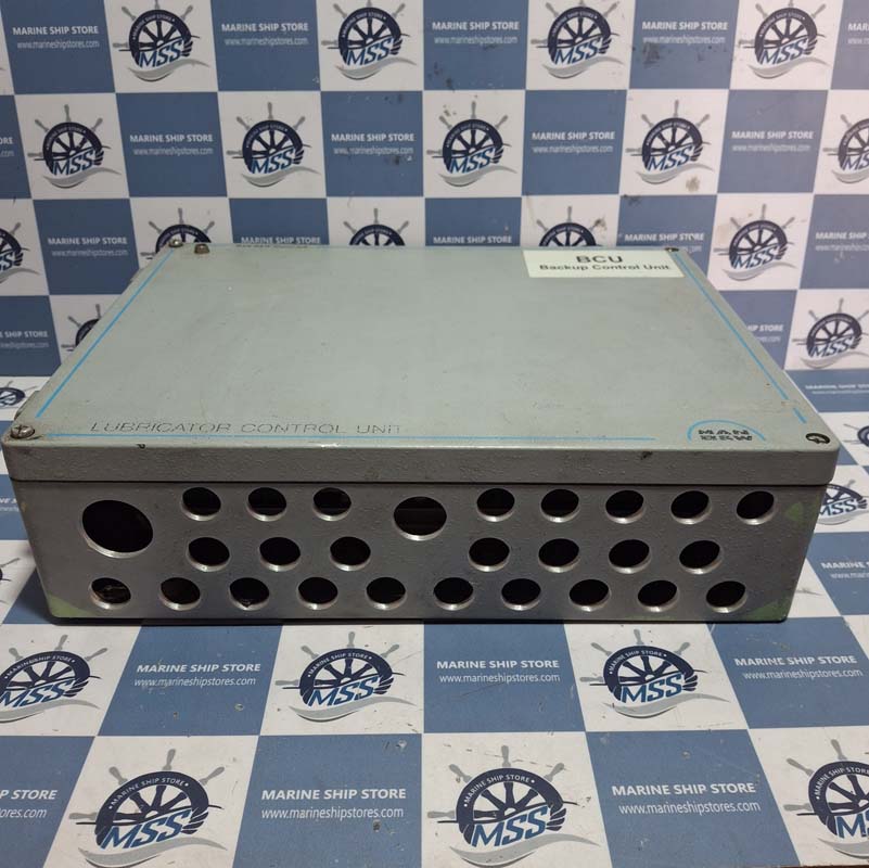 MAN B&W MBD 1211636-9 REV-1.5 MBD 1225880-2 BCU MODULE LUBRICATOR CONTROL UNIT