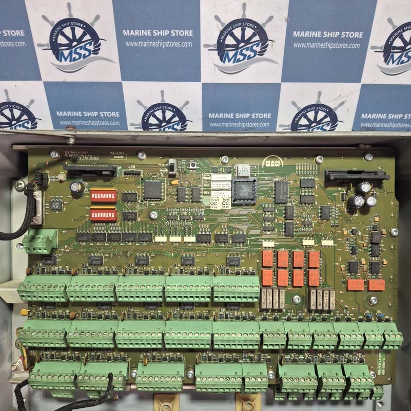 MAN B&W MBD 1211636-9 REV-1.5 MBD 1225880-2 BCU MODULE LUBRICATOR CONTROL UNIT