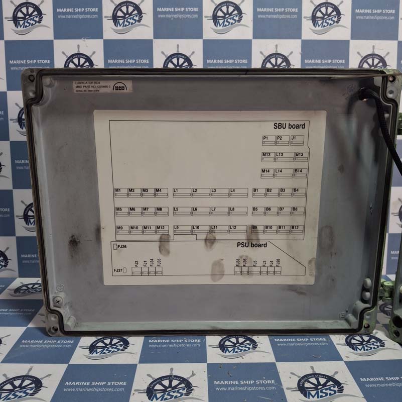 MAN B&W MBD 1225880-2 SWITCH BOARD UNIT LUBRICATOR CONTROL UNIT-10 MAN B&W MBD 1225880-2 SWITCH BOARD UNIT LUBRICATOR CONTROL UNIT
