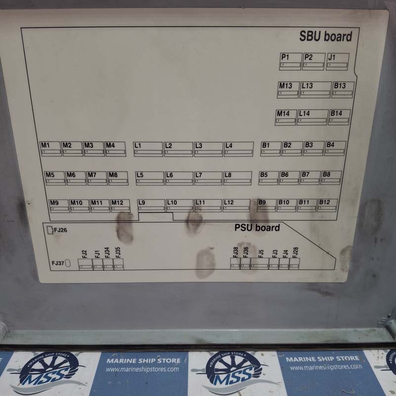 MAN B&W MBD 1225880-2 SWITCH BOARD UNIT LUBRICATOR CONTROL UNIT-12 MAN B&W MBD 1225880-2 SWITCH BOARD UNIT LUBRICATOR CONTROL UNIT