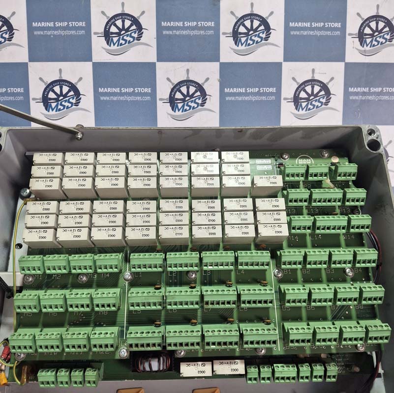MAN B&W MBD 1225880-2 SWITCH BOARD UNIT LUBRICATOR CONTROL UNIT-8 MAN B&W MBD 1225880-2 SWITCH BOARD UNIT LUBRICATOR CONTROL UNIT