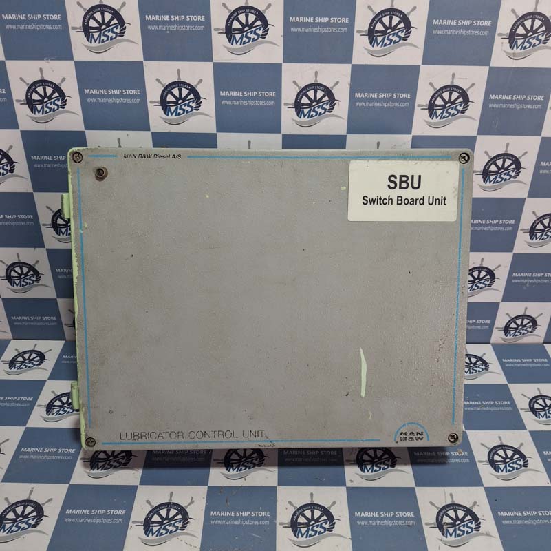 MAN B&W MBD 1225880-2 SWITCH BOARD UNIT LUBRICATOR CONTROL UNIT