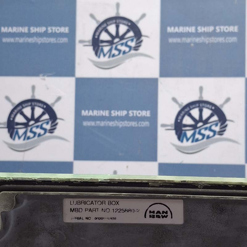 MAN B&W MBD 3156343-1 MBD 1225880-2 MASTER CONTROL UNIT LUBRICATOR CONTROL UNIT