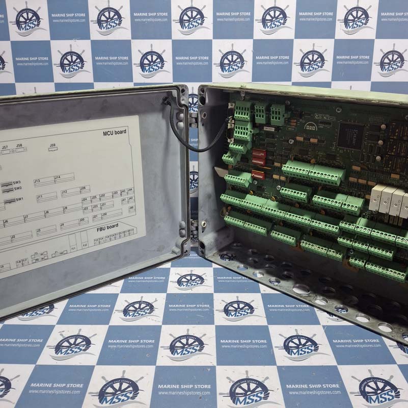 MAN B&W MBD 3156343-1 MBD 1225880-2 MASTER CONTROL UNIT LUBRICATOR CONTROL UNIT