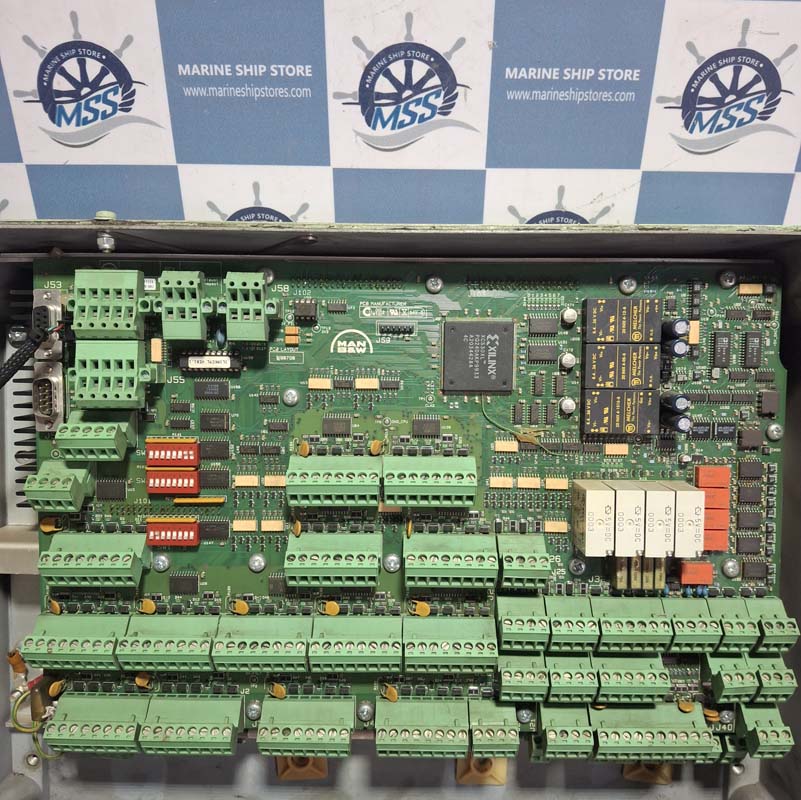 MAN B&W MBD 3156343-1 MBD 1225880-2 MASTER CONTROL UNIT LUBRICATOR CONTROL UNIT
