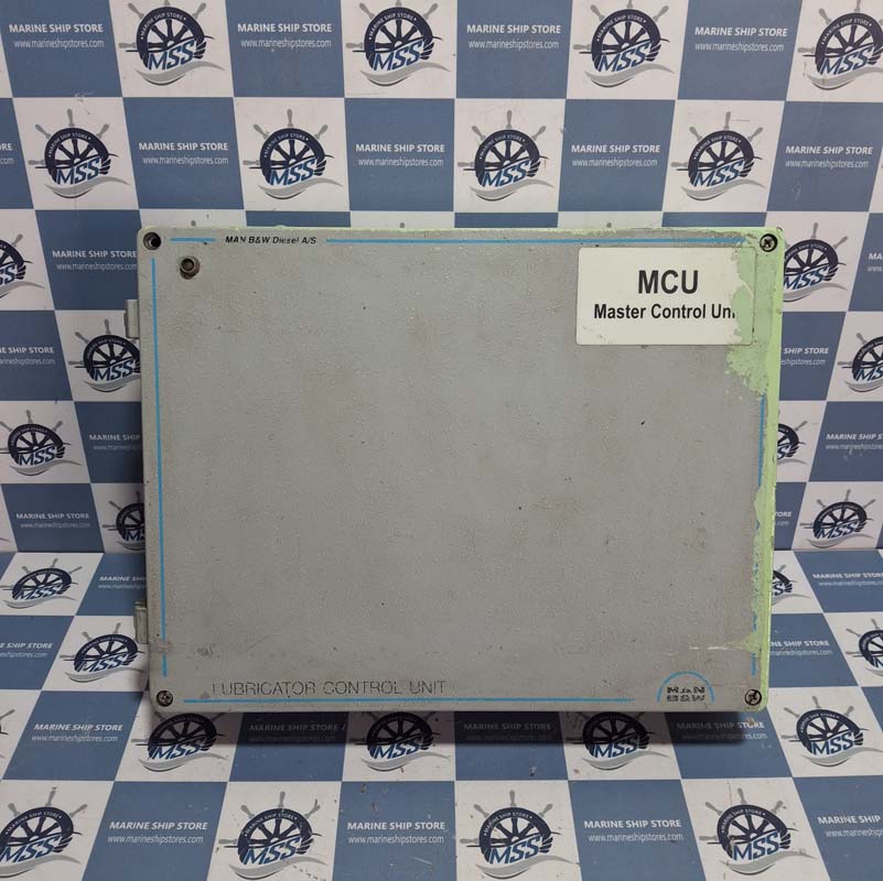 MAN B&W MBD 3156343-1 MBD 1225880-2 MASTER CONTROL UNIT LUBRICATOR CONTROL UNIT