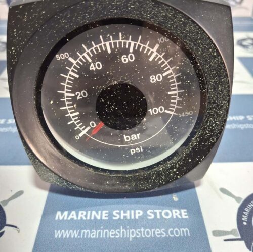 MARINE ELECTRONICS 0-100 BAR 0-1450 PSI METER