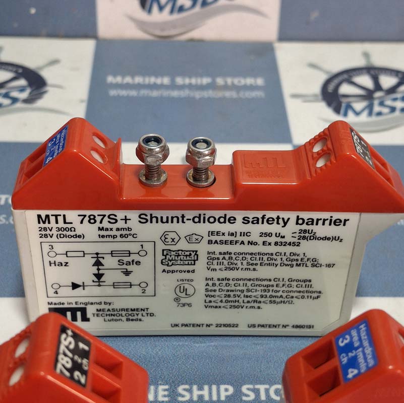 MEASURMENT TECHNOLOGY MTL 787S+ SHUT-DIODE SAFETY BARRIER-7 MEASURMENT TECHNOLOGY MTL 787S+ SHUT-DIODE SAFETY BARRIER