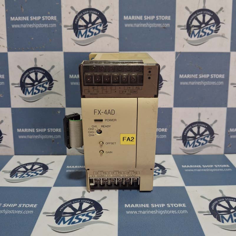 MITSUBISHI FX-4AD PROGRAMMABLE CONTROLLER - Marine Ship Store