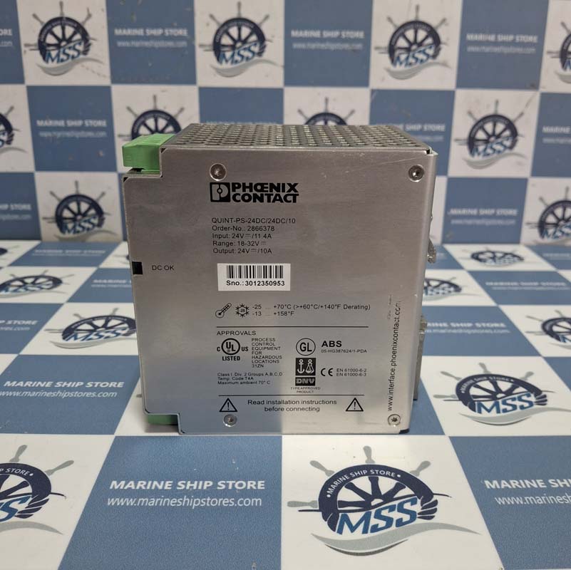 PHOENIX CONTACT QUINT-PS-24DC-24DC-10 POWER SUPPLY UNIT