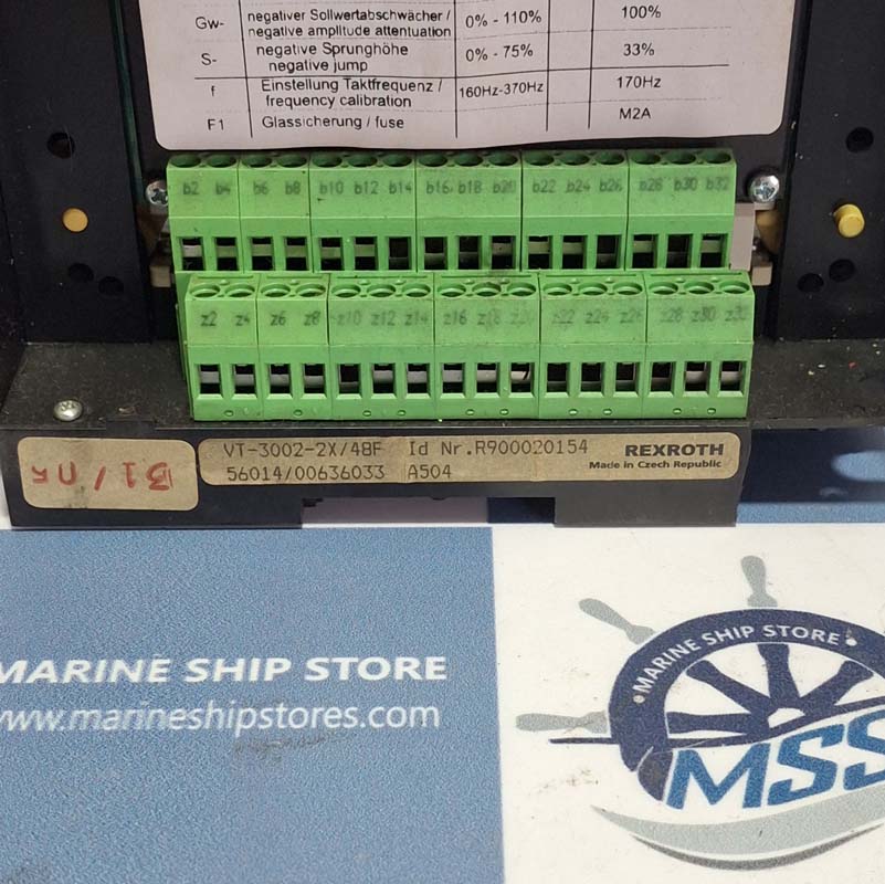 REXROTH VT-VSPA2-121-VO-T1 R901002090 ANALOG AMPLIFIER CARD