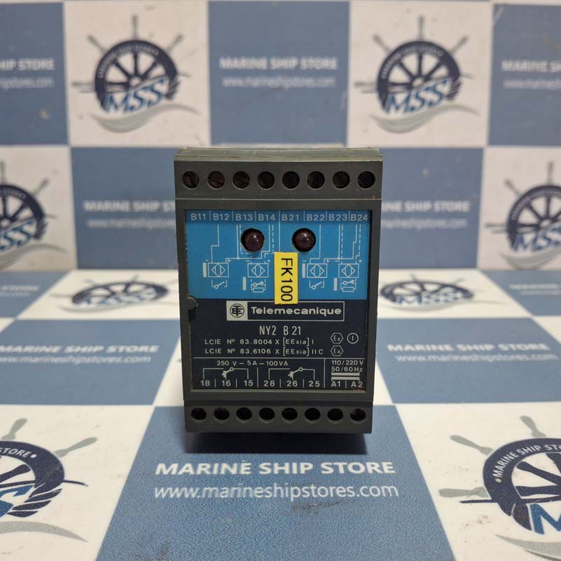 TELEMECANIQUE NY2 B 21 SAFETY BARRIER RELAY