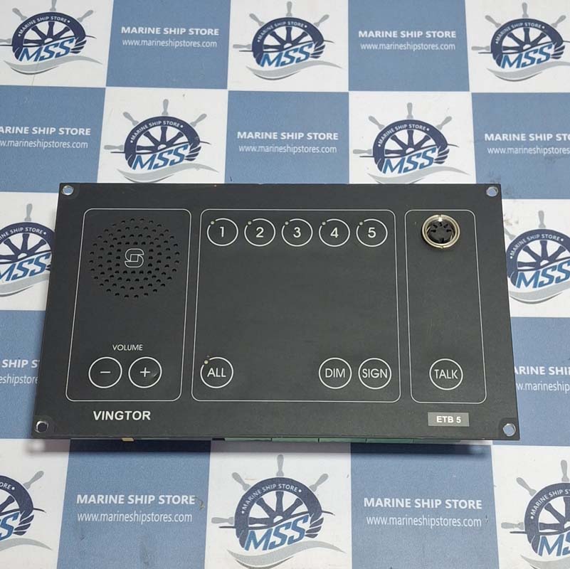 VINGTOR ETB 5 COMMAND TALKBACK AND PUBLIC ADDRESS SYSTEM