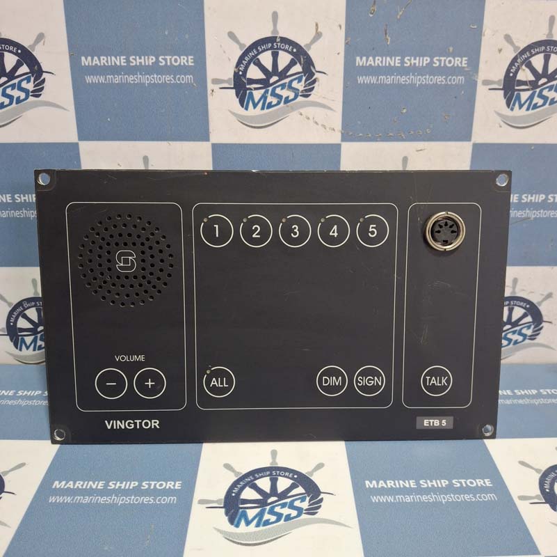 VINGTOR ETB 5 COMMAND TALKBACK AND PUBLIC ADDRESS SYSTEM