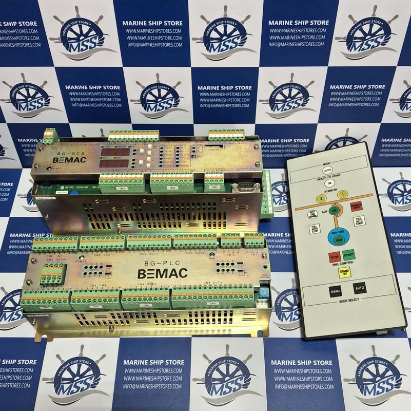 BEMAC UZUSHIO BG-GCS 10A004 BG-PLC 10A004 GENERATOR NETWORK CONTROLLER COMPELET UNIT