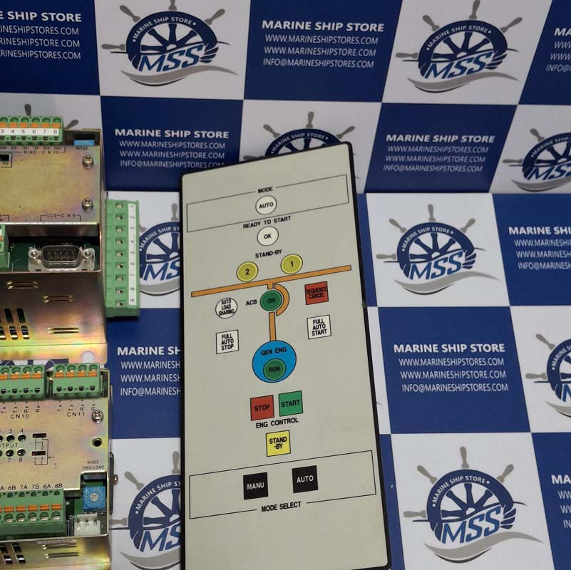 BEMAC UZUSHIO BG-GCS 10A004 BG-PLC 10A004 GENERATOR NETWORK CONTROLLER COMPELET UNIT