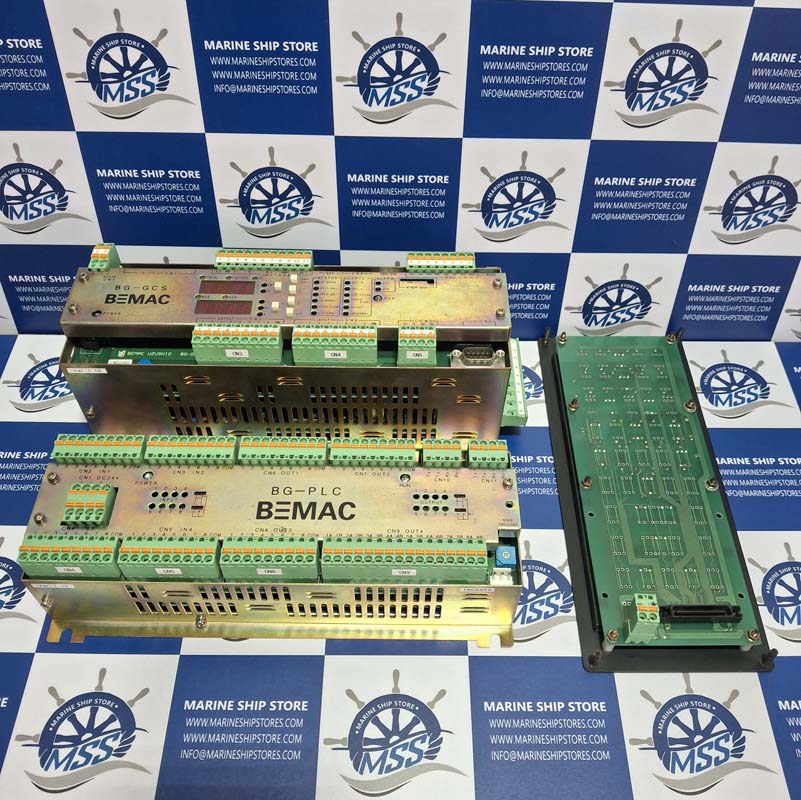 BEMAC UZUSHIO BG-GCS 10A004 BG-PLC 10A004 GENERATOR NETWORK CONTROLLER COMPELET UNIT