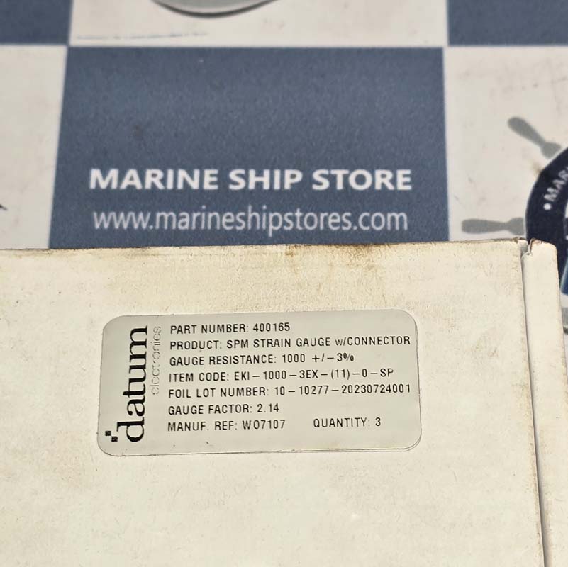 DATUM ELECTRONICS 400165 SPM STRAIN GAUGE W-CONNECTOR