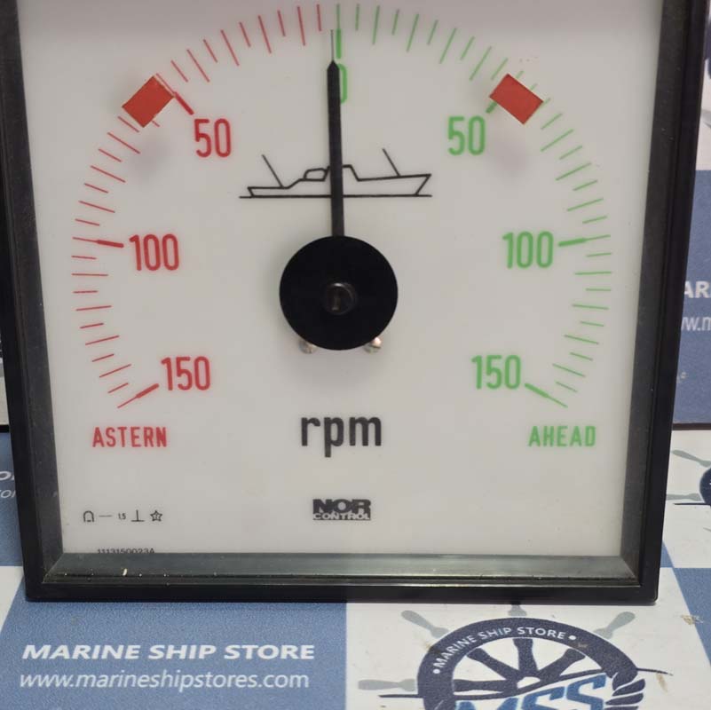 DEIF DLQ144-PC-NB 150-0-150 RPM INDICATOR