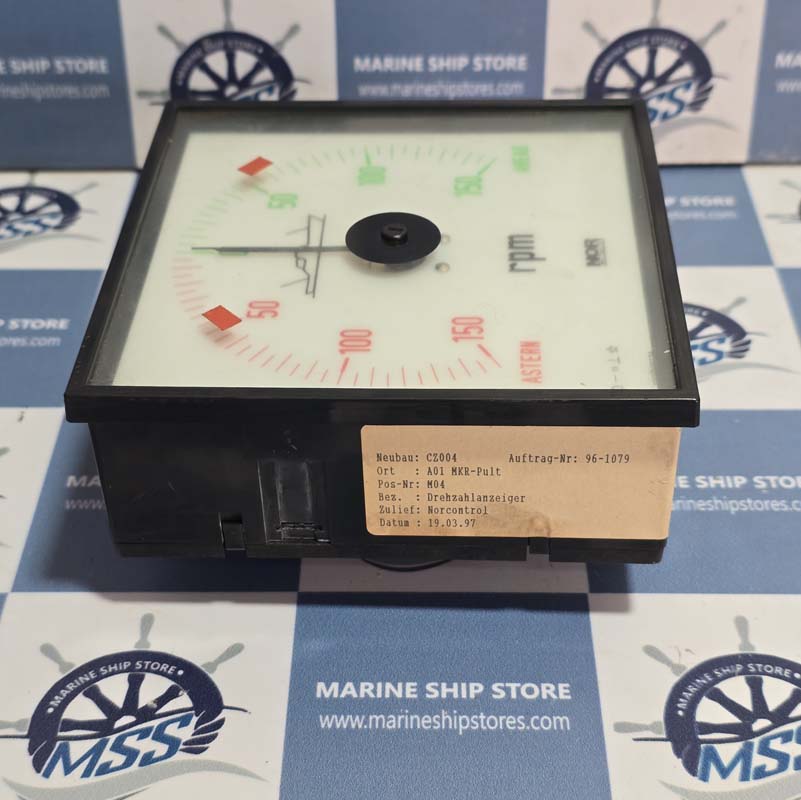 DEIF DLQ144-PC-NB 150-0-150 RPM INDICATOR