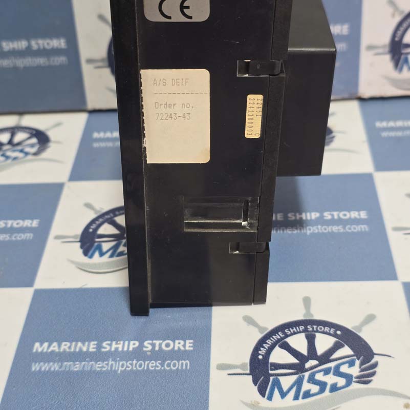 DEIF DLQ144-PC-NB 150-0-150 RPM INDICATOR