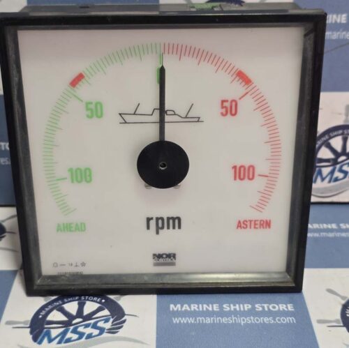 DEIF NORCONTROL DLQ144-PC-NB 100-0-100 RPM INDICATOR