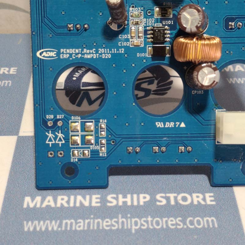 HYUNDAI HEAVY INDUSTRIES ADIC PENDENT REV-C ERP-C-P-AWPDT-D20 PCB CARD