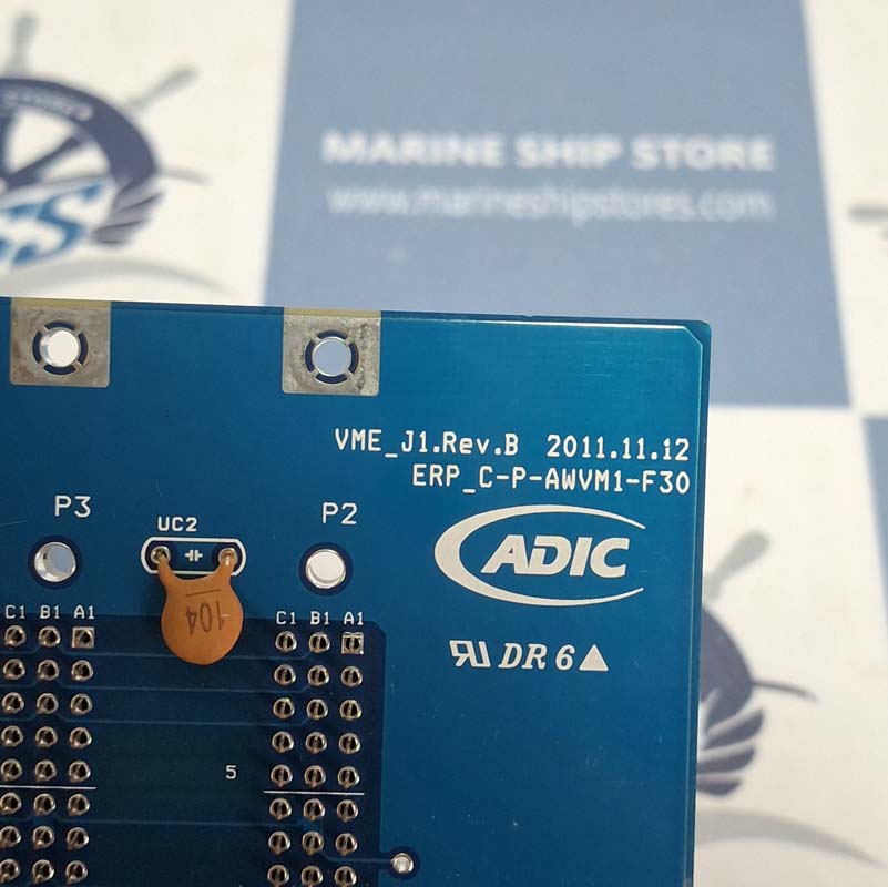 HYUNDAI HEAVY INDUSTRIES ADIC VME-J1 REV.B ERP-C-P-AWVM1-F30 MOTHERBOARD