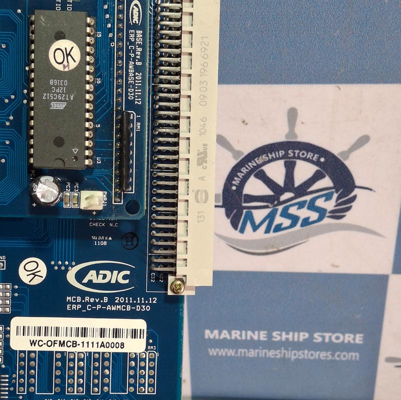 HYUNDAI HEAVY INDUSTRIES HHI ADIC MCB REV.B ERP-C-P-AWMCB-D30 PCB CARD-4 HYUNDAI HEAVY INDUSTRIES HHI ADIC MCB REV.B ERP-C-P-AWMCB-D30 PCB CARD