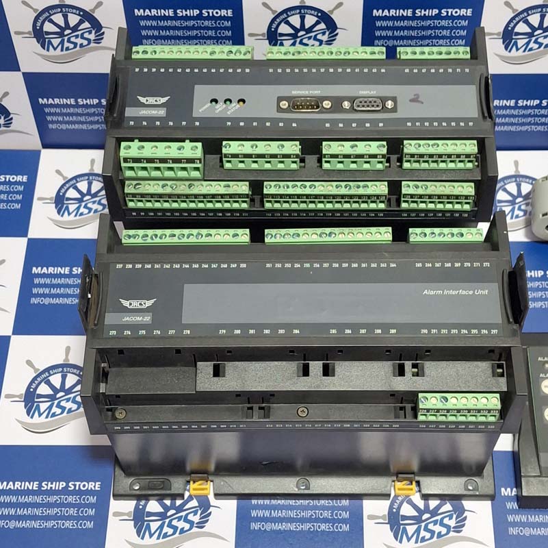 JRCS JACOM-22 2710137401 MAIN UNIT JACOM-22 121404 ALARM INTERFACE UNIT JACOM-22 DISPLAY COMPLETE UNIT